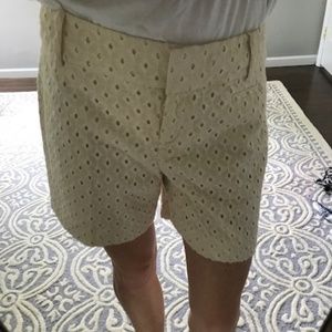 Ann Taylor Loft Eyelet Shorts